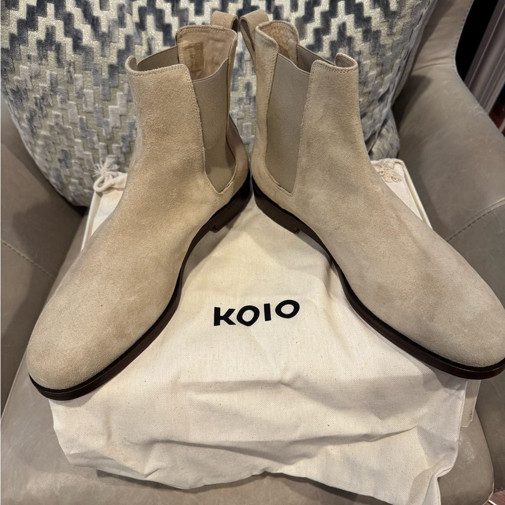 KOIO Trento Cream Chelsey Boots